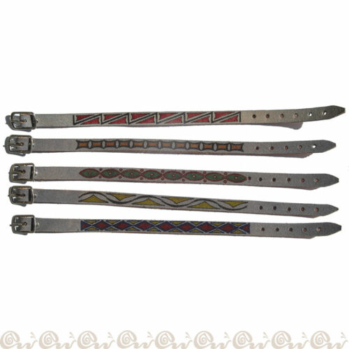bracciali crosta decorati blu