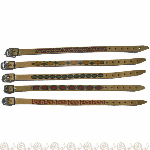 bracciali crosta decorati verde