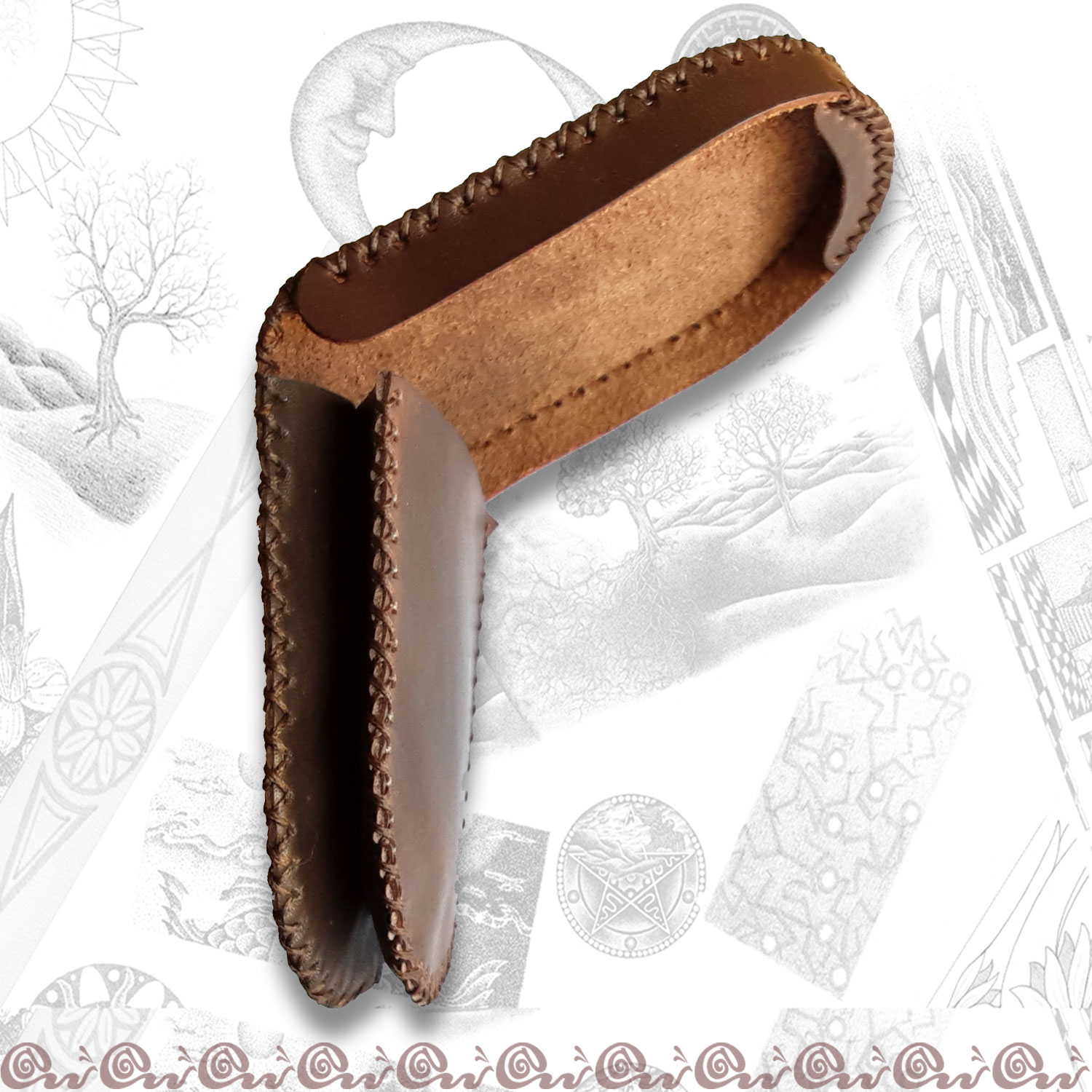 Portamonete in cuoio artigianali on sale