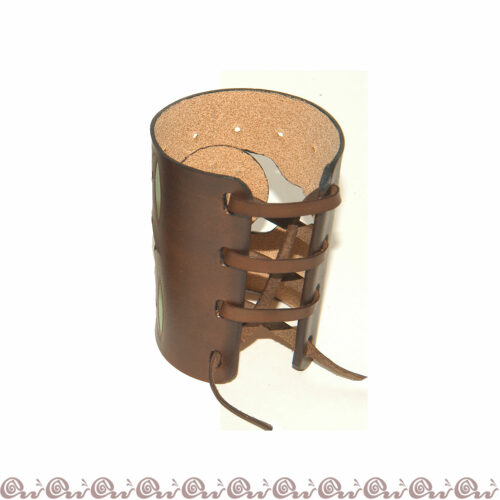 Bracciale traforato e decorato altezza 7 cm - immagine 3