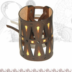 Bracciale traforato e decorato altezza 7 cm