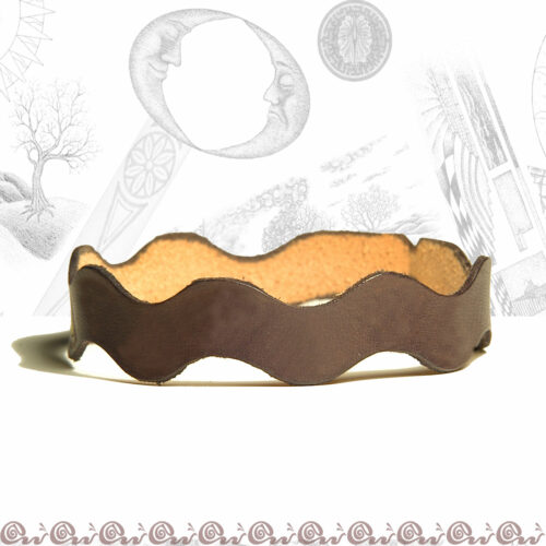 Bracciale onda 1,5 cm decorato - immagine 8