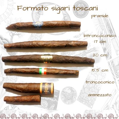 formati sigari toscani