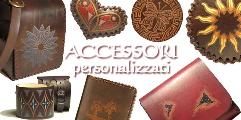 accessori in cuoio personalizzati