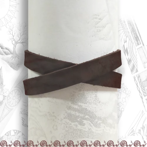 bracciale due giri nero