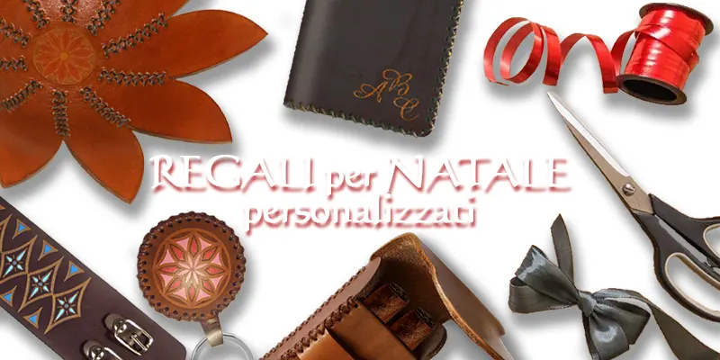 regali natale personalizzati in cuoio